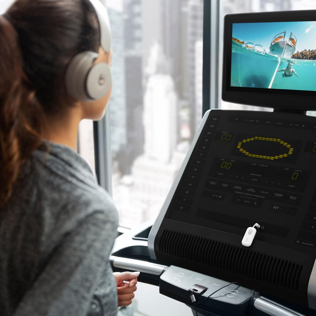 Twelve South | AirFly SE Bluetooth Wireless Audio Transmitter for AirPods/Wireless or Noise-Cancelling Headphones - White | TS-2516