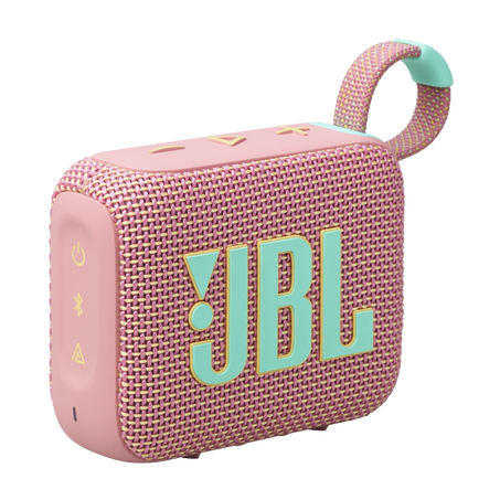 JBL | Go 4 Waterproof Bluetooth Wireless Speaker - Pink | JBLGO4PINKAM  | PROMO ENDS FEB. 28 | REG. PRICE $69.99