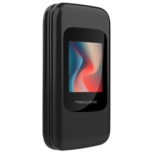 Maxwest | Vice 4G Flip Phone - Black | Vice 4G