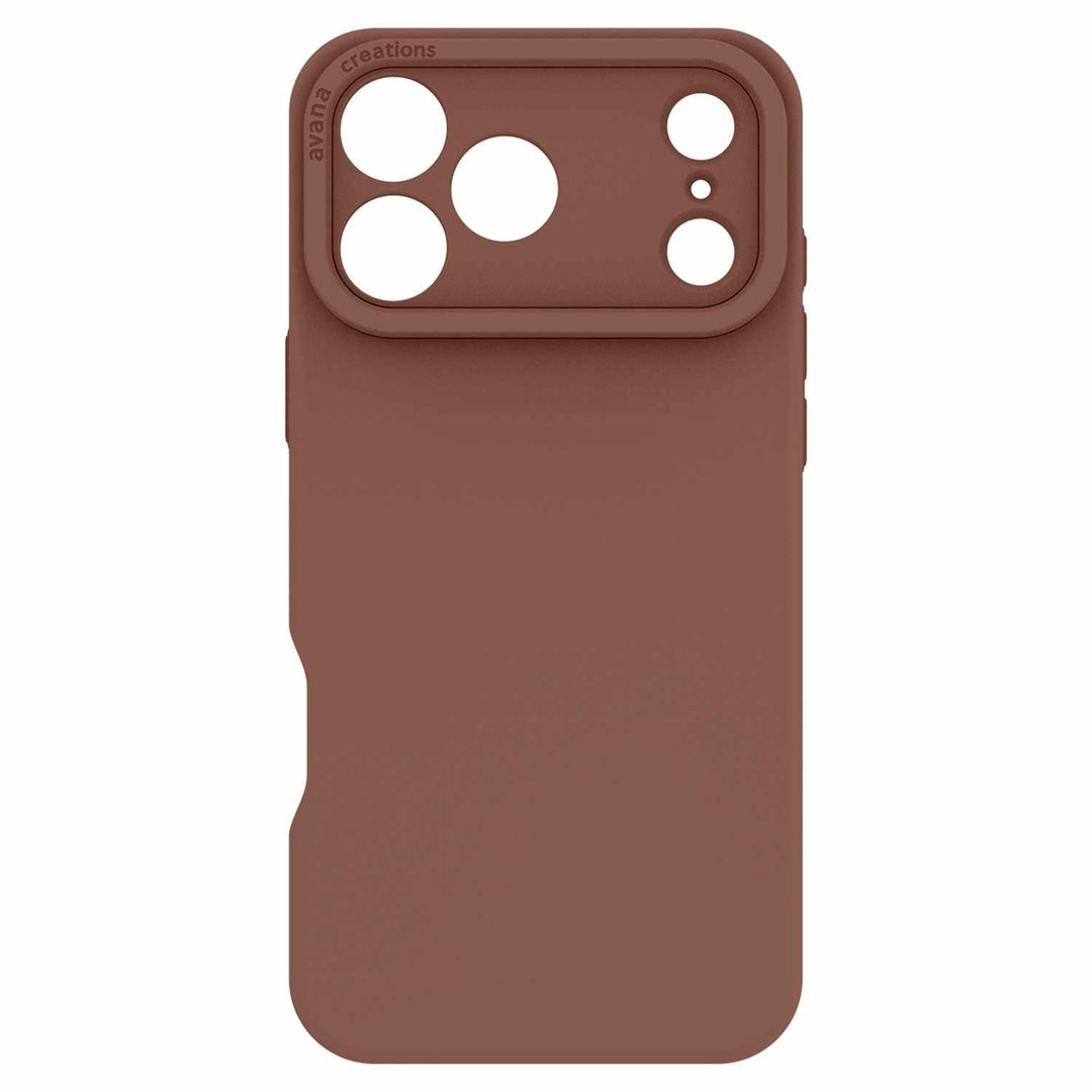 Avana | Velvet MagSafe Case iPhone 17 Pro - Mocha | AP7XAVSIKMOCC