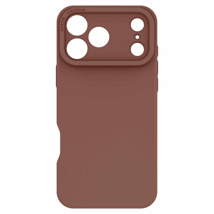Avana | Velvet MagSafe Case iPhone 17 Pro - Mocha | AP7XAVSIKMOCC