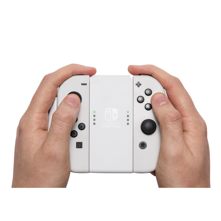 PowerA | Nintendo Switch Gaming Joy-Controller Comfort Grip Lightweight - White |