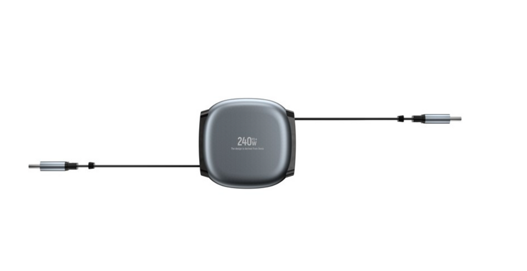 Devia | Stretchable Fast Cable Pro2 C-C PD240W (1M) | 6942297141117