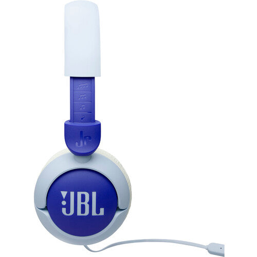JBL | Junior 320 Wired On-Ear Headphones - Blue | JBLJR320BLUAM