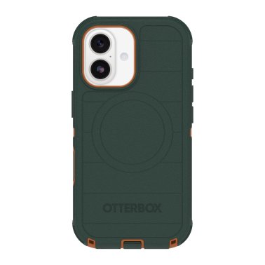 OtterBox | Defender Pro w/MagSafe iPhone 17 + Camera Control Case - Green Intrigue | 77-98411