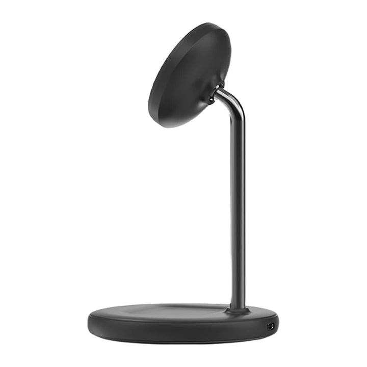 Blu Element | Qi2 2-in-1 Wireless Charging Stand MagSafe-Compatible 15W - Black | BEWCQi22in1