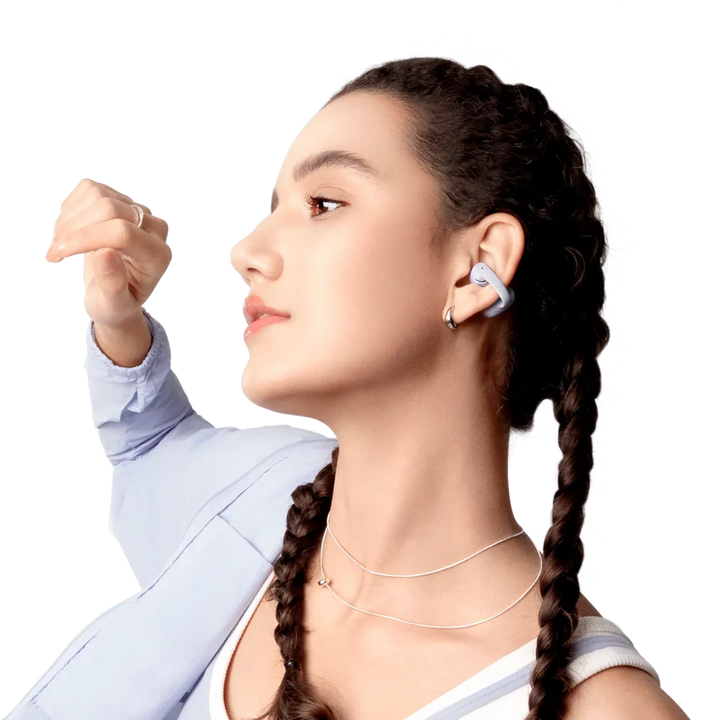 Shokz | OpenDots Air Open-Ear True Wireless Earbuds - Purple | E210-ST-PR-CA-326