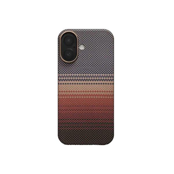 Pitaka | Tactile Woven Case For iPhone 17 - Sunset | KI1702