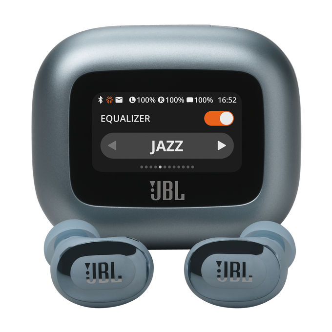 JBL | Live Buds 3 Smart True Wireless Charging Case Buds - Blue | JBLLIVEBUDS3BLUAM