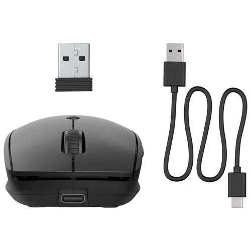 JLab | Go Charge Bluetooth Wireless Mouse - Black | GOCHRGMOUSE