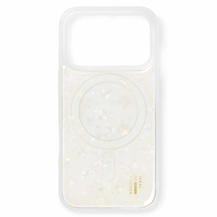 Ideal of Sweden | Pearlised MagSafe Case iPhone 17 Pro Max - White | IDPLCMSI2567P10