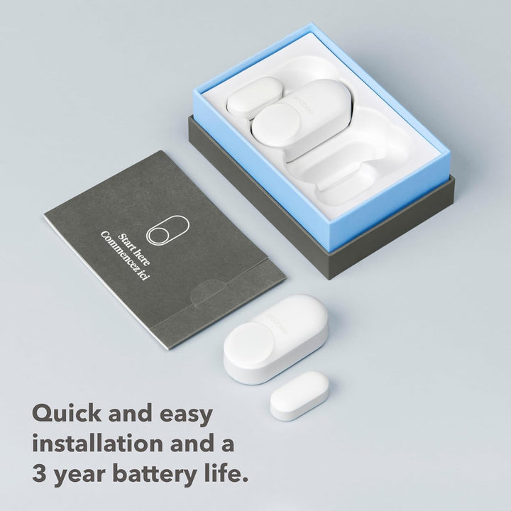 Ecobee | Smart Sensor for Doors and Windows 2 Pack - White | EB-DWSHM2PK-01