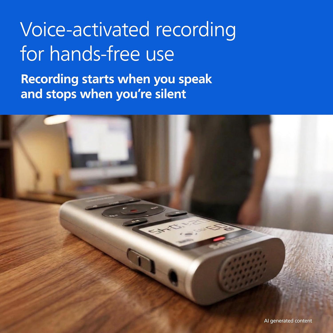 Philips | VoiceTracer digital recorder with 8GB memory | DVT1170/00