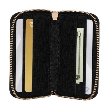 Kate Spade | Universal Devin Magnetic Zip Wallet - Black | KS057966