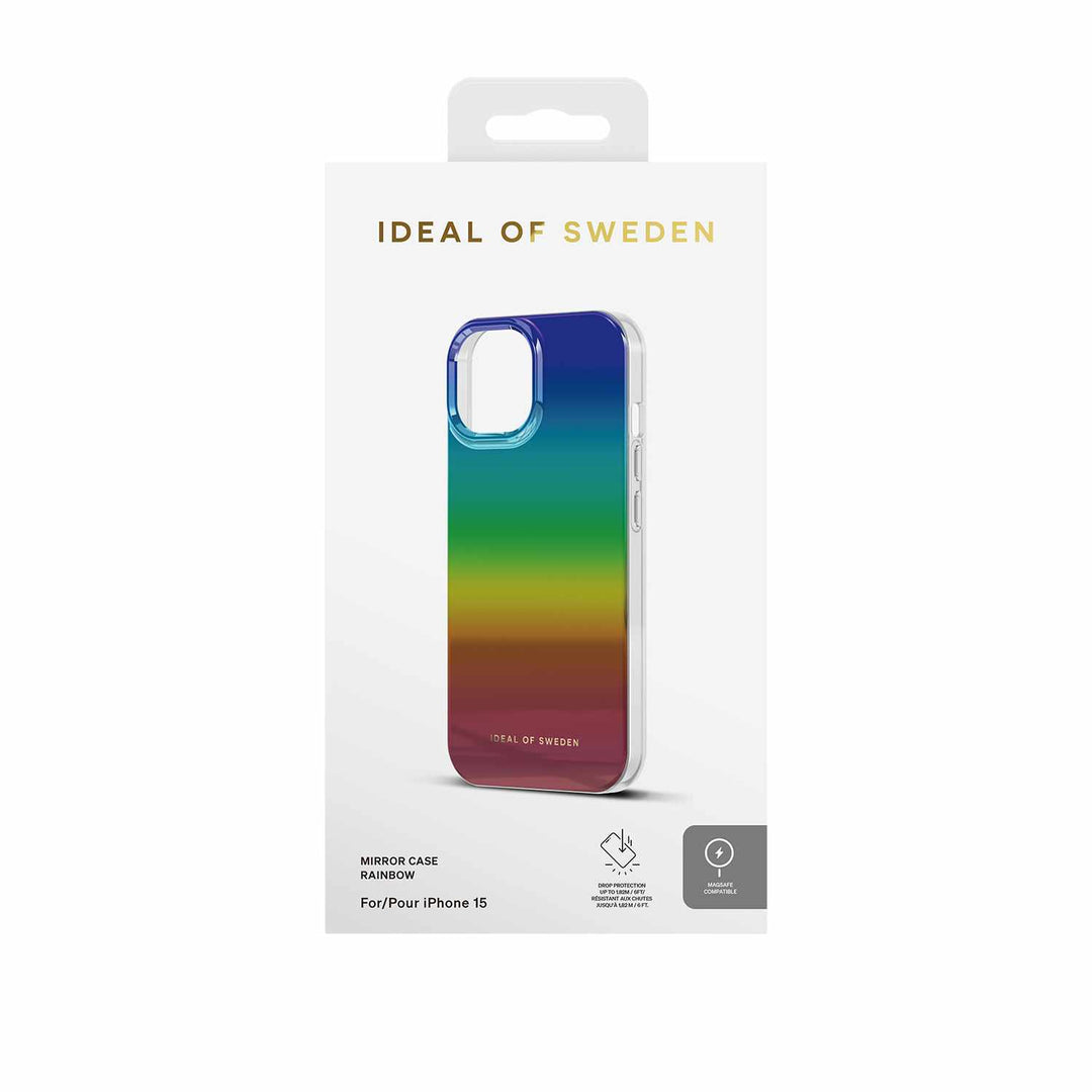 Ideal of Sweden | Mirror MagSafe Case for iPhone 17e/16e/15/14/13 - Rainbow | IDMRCMSI2361513