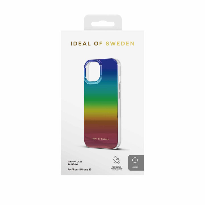 Ideal of Sweden | Mirror MagSafe Case for iPhone 17e/16e/15/14/13 - Rainbow | IDMRCMSI2361513
