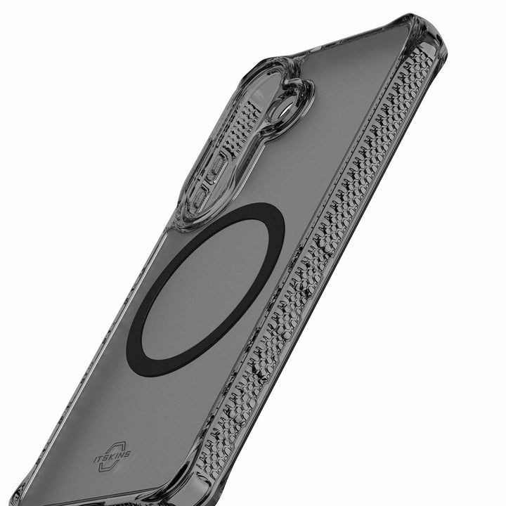 ITSKINS | Hybrid_R Vapor Case w/Magnets for Samsung Galaxy S26 - Smoke | SGYRHBVARSMOK