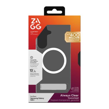 ZAGG | Graphene Crystal Palace Snap Kickstand Case Samsung Galaxy S26+ - Clear | 0702321187