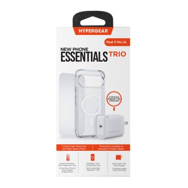 HyperGear | Bundle for Google Pixel 11 Pro XL 30W Hub, Glass, Case w/ Magsafe | 16679