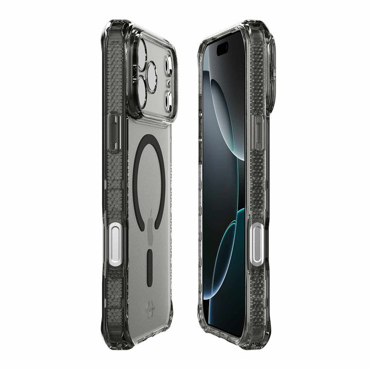 ITSKINS | Hybrid_R Vapor MagSafe Case iPhone 17 Pro Max - Smoke | AP7UHBVARSMOK