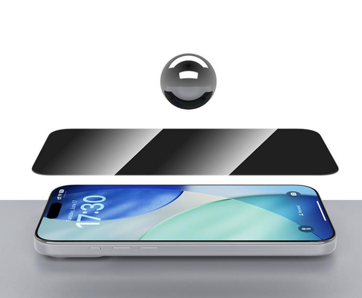 Devia | Van Series Full Screen Privacy Tempered Glass iPhone 17 Pro Max  (With Assist Tool) | 6942297132566