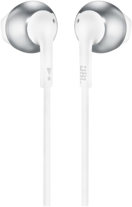 JBL | Tune 205 Ear-Pod Wired Headphones - Chrome | JBLT205CRMAME