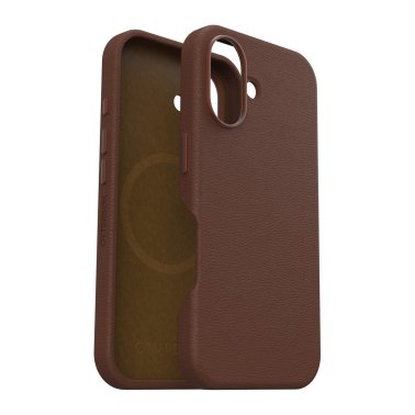 OtterBox | Symmetry Cactus Leather w/MagSafe Case iPhone 16 - Brown Rich Adobe | 77-96303