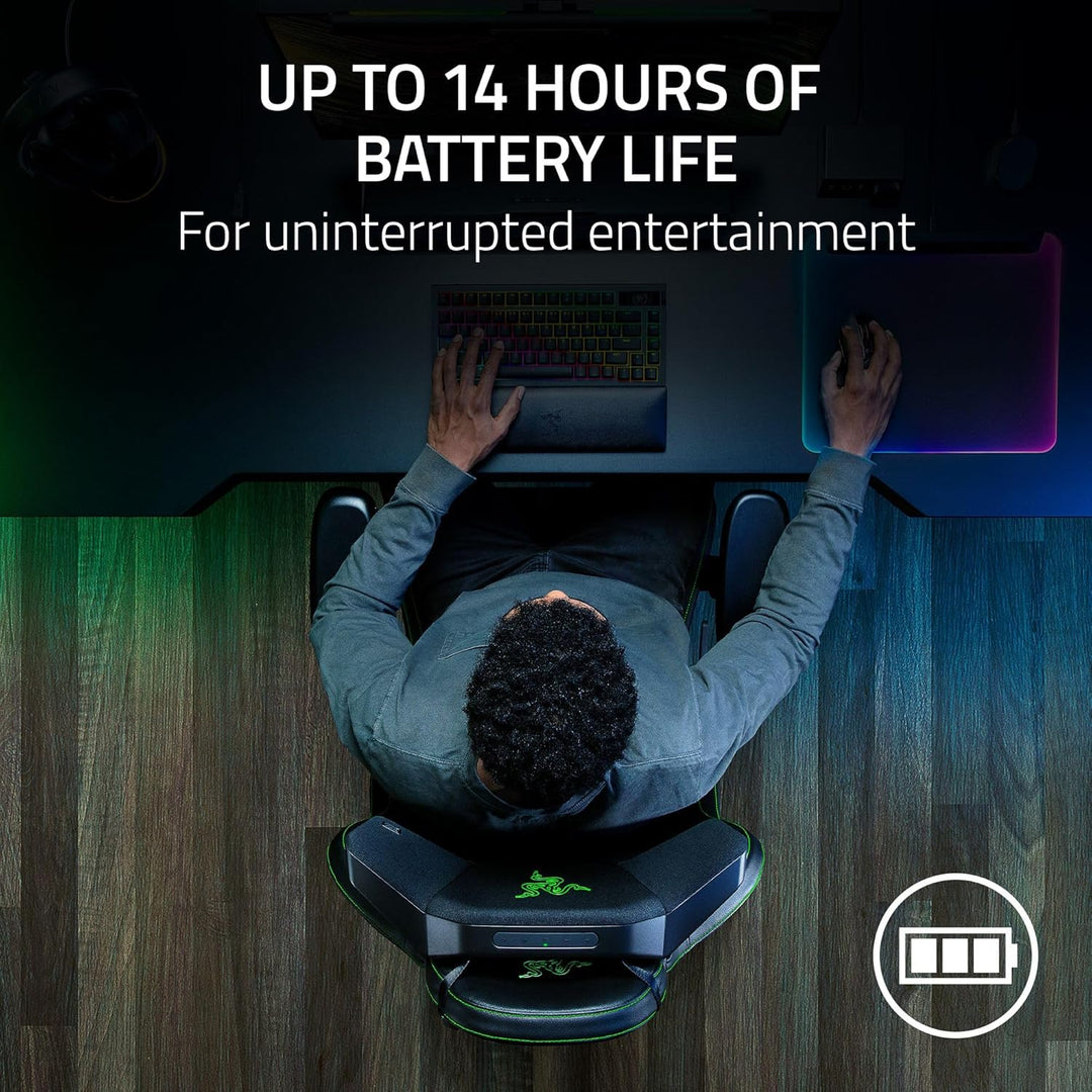 Razer | Clio Wireless Speaker Head Cushion THX Spatial Audio Enabled Integrated Near Field Dual Speakers  - Black | RC81-04350101-R3U1