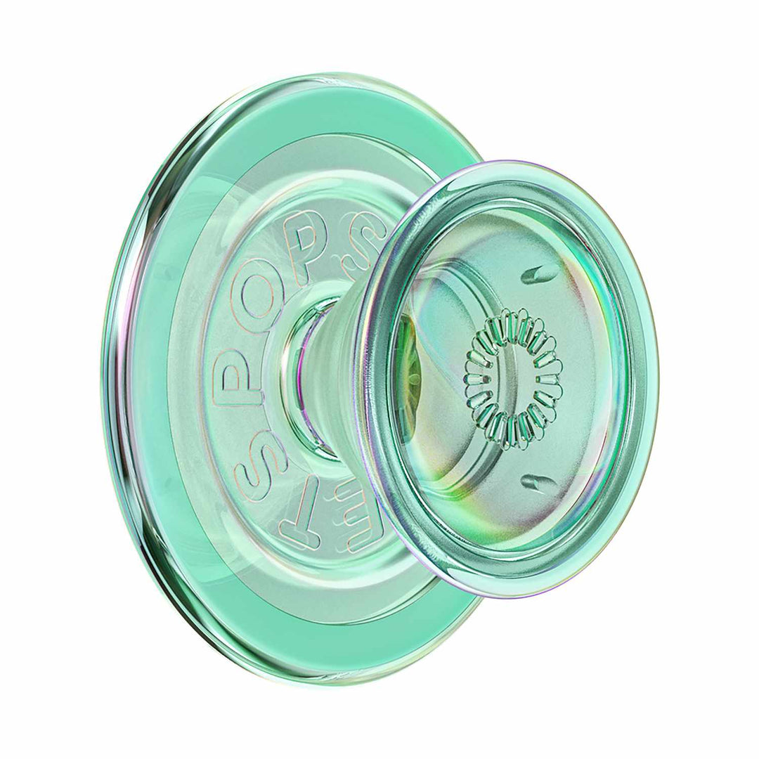 Popsockets | PopGrip for MagSafe Round with Adapter - Iridescent Turqoise | 123-0590