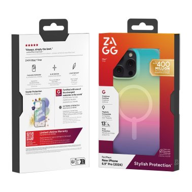 ZAGG | Milan Graphene Snap Case iPhone 16 Pro Max - Iridescent | 15-13445