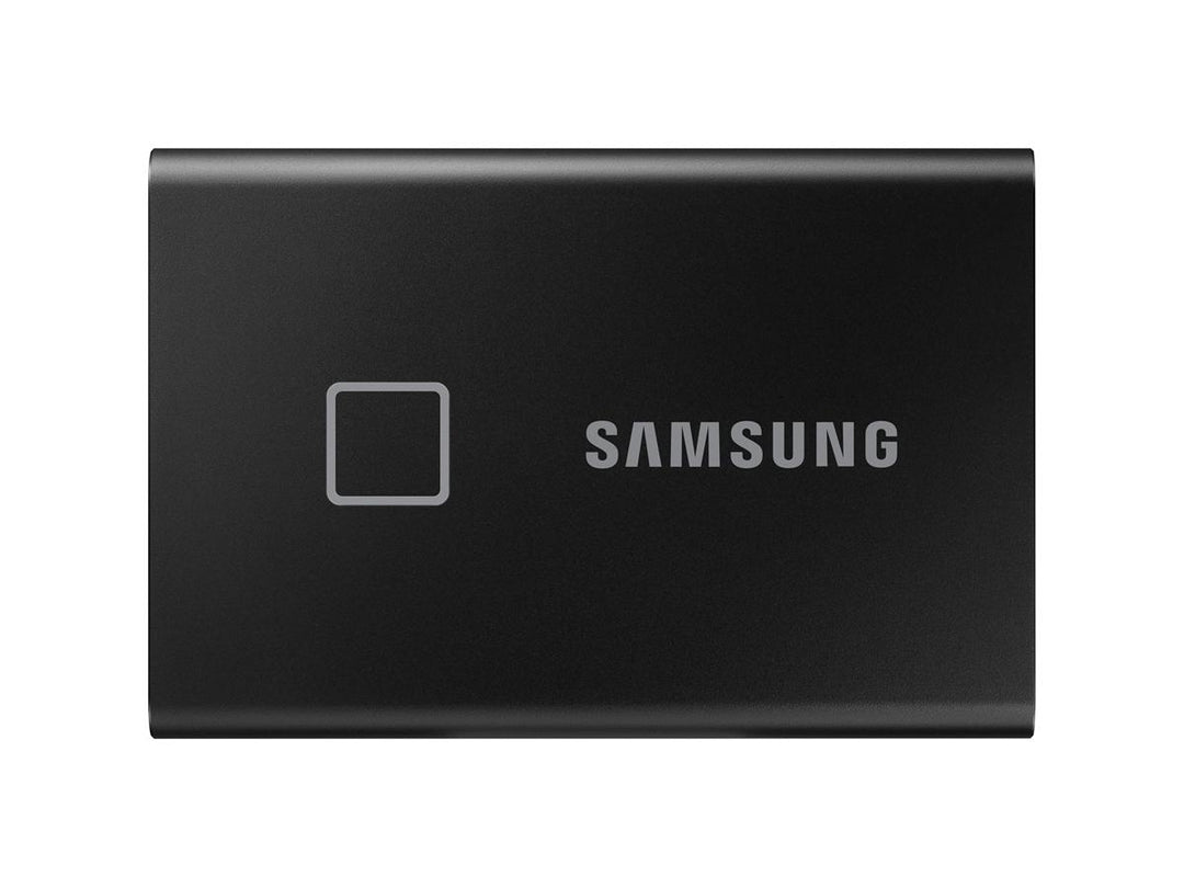 Samsung | T7 Touch Portable 2TB USB External Solid State Drive Black | MU-PC2T0K/WW