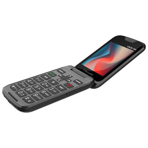 Maxwest | Vice 4G Flip Phone - Black | Vice 4G