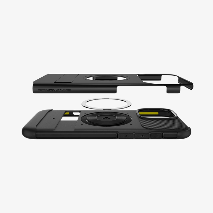 Spigen | Slim Armor MagFit Case iPhone 16 Pro - Black | 120-8864