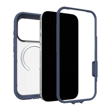 OtterBox | Defender Pro XT iPhone 17 Pro w/MagSafe + Camera Control Case - Baby Blue Clear | 77-98458