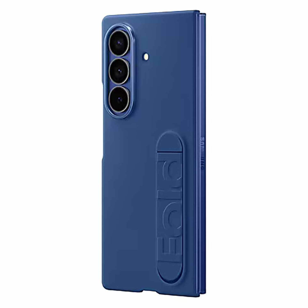 Samsung | Silicone Standing Grip Case for Samsung Galaxy Z Fold 7 - Blue | EFMF966CNEGCA