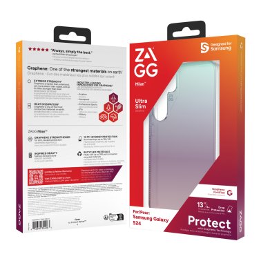 ZAGG GEAR4 | Milan Case Samsung Galaxy S24 - Iridescent | 15-12372