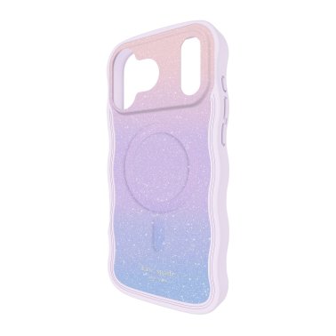 Kate Spade | Wavy MagSafe iPhone 17 Pro Max Case - Opal Glitter | KS057256