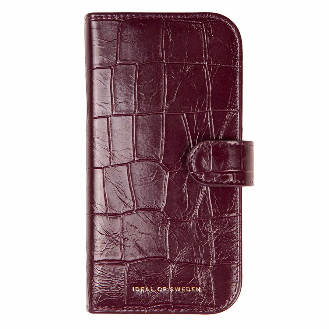 Ideal of Sweden | Magnet Wallet MagSafe Case Fine for iPhone 18 Pro Max/17 Pro Max -  Wine Croco | IDMWPMSI2667P639