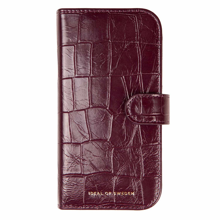 Ideal of Sweden | Magnet Wallet MagSafe Case Fine for iPhone 18 Pro Max/17 Pro Max -  Wine Croco | IDMWPMSI2667P639