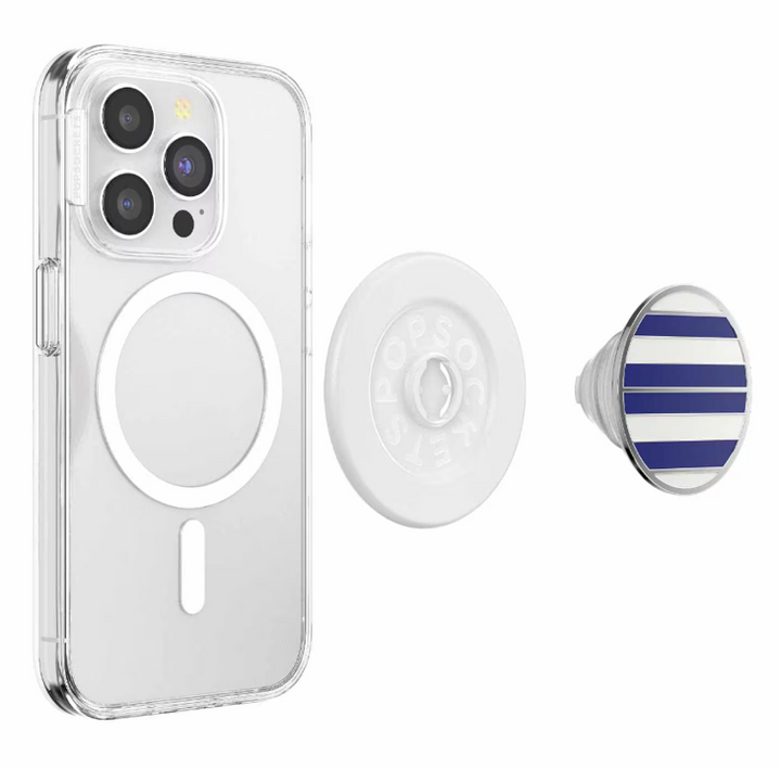 //// Popsockets | PopGrip for MagSafe Round with Adapter Ring - Nautical Stripe | 123-0526