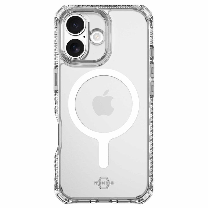 ITSKINS | Hybrid_R MagSafe iPhone 17 Case - Clear | AP7NHMACRTRSP