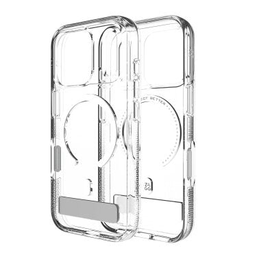 ZAGG | Graphene Crystal Palace Snap iPhone 18 Pro / 17 Pro Kickstand Case - Clear | 702322293