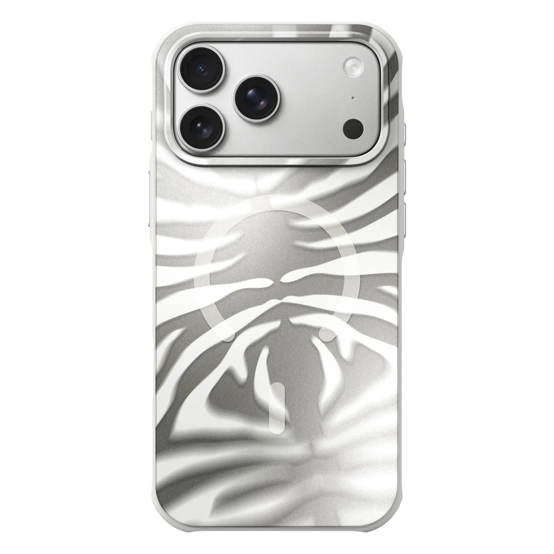 LAUT | HUEX WAVE for iPhone 18 Pro Max/17 Pro Max - Pearl Zebra | L_IP26D_HW_W