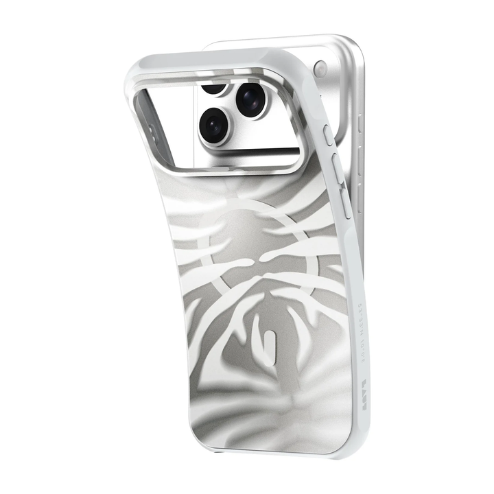 LAUT | HUEX WAVE for iPhone18 Pro/17 Pro - Pearl Zebra | L_IP26B_HW_W