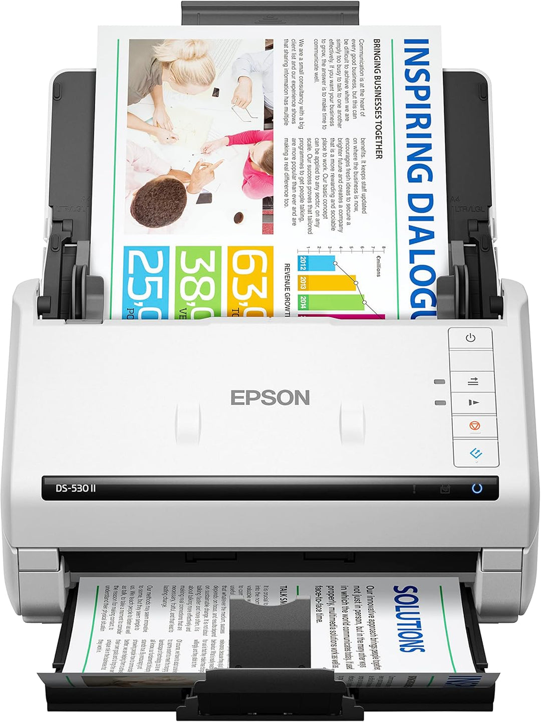 Epson | DS-530 II Color Duplex Document Scanner 3YR | B11B261202