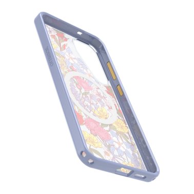 Otterbox | Symmetry Clear Magnets Series Case Samsung Galaxy S25+ -  Purple Wildflower | 77-97694