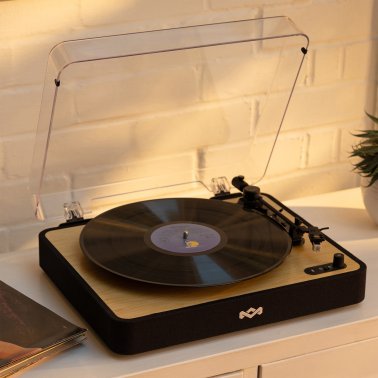 House of Marley | Revolution Turntable - Light Wood/Black | 15-13308