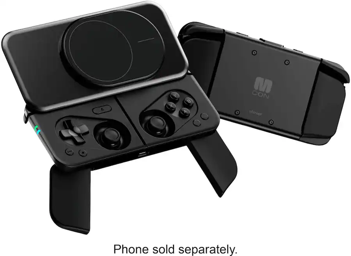 OhSnap | MCON MagSafe Wireless Bluetooth Gaming Controller - Night | MC-BLK-BSE-CA1