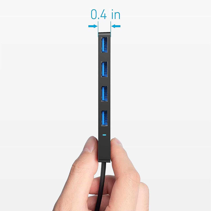 Anker | 4-Port USB-C Hub - Black | A83090115