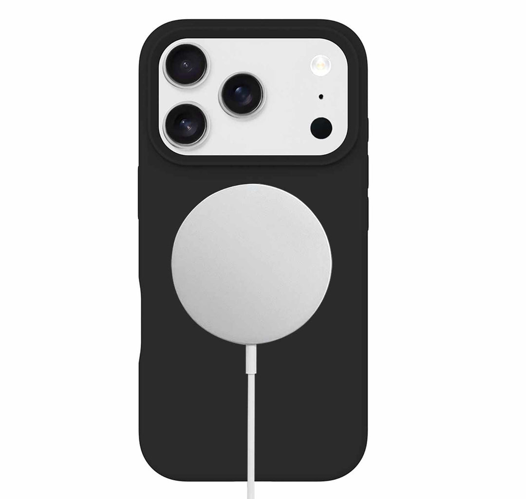 Blu Element | Silicone MagSafe Case iPhone 17 Pro Max - Black | BESMG17PRM3